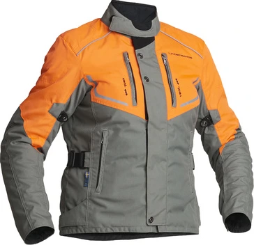 Lindstrands Textile Jacket Halden Lady fog/orange, 38