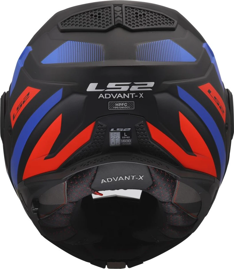 LS2 FF901 ADVANT X NOVA Helmet - Black H-V Yellow, L