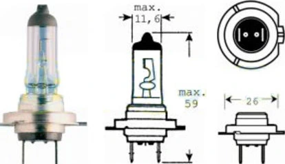 Bulb H7 12v 55w H7 Px26d