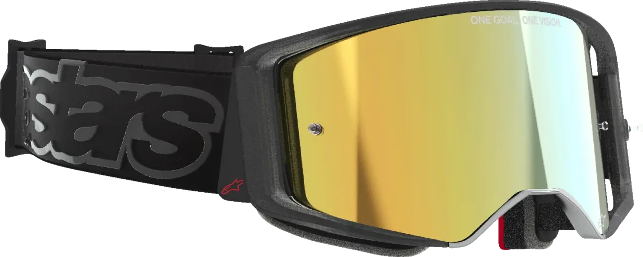 GOGGLE SUPERTECH VISTA BLACK MIRROR-GOLD