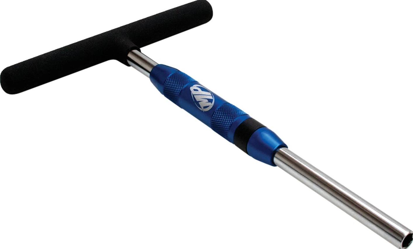 Motion Pro, spinner T-handle 10", Blue, 254 mm, Chrome