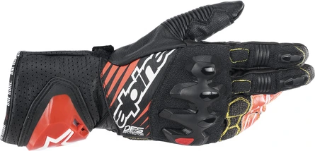 Alpinestars Gloves GP-Tech v2 Black/White/Red fluo, S