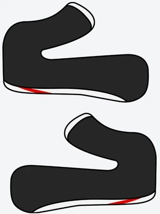 Airoh Strycker Cheek Pads, L 30mm