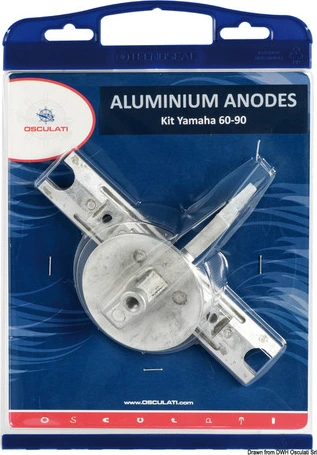Osculati anode kit (alu) Yamaha 60-90HP