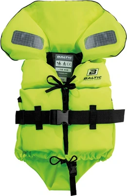 Gelbėjimosi liemenė Baltic Split Front 1266 UV-geltona Baby 3-15kg