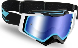 Matt Black / Black, Turquoise, White / Blue, Mirror