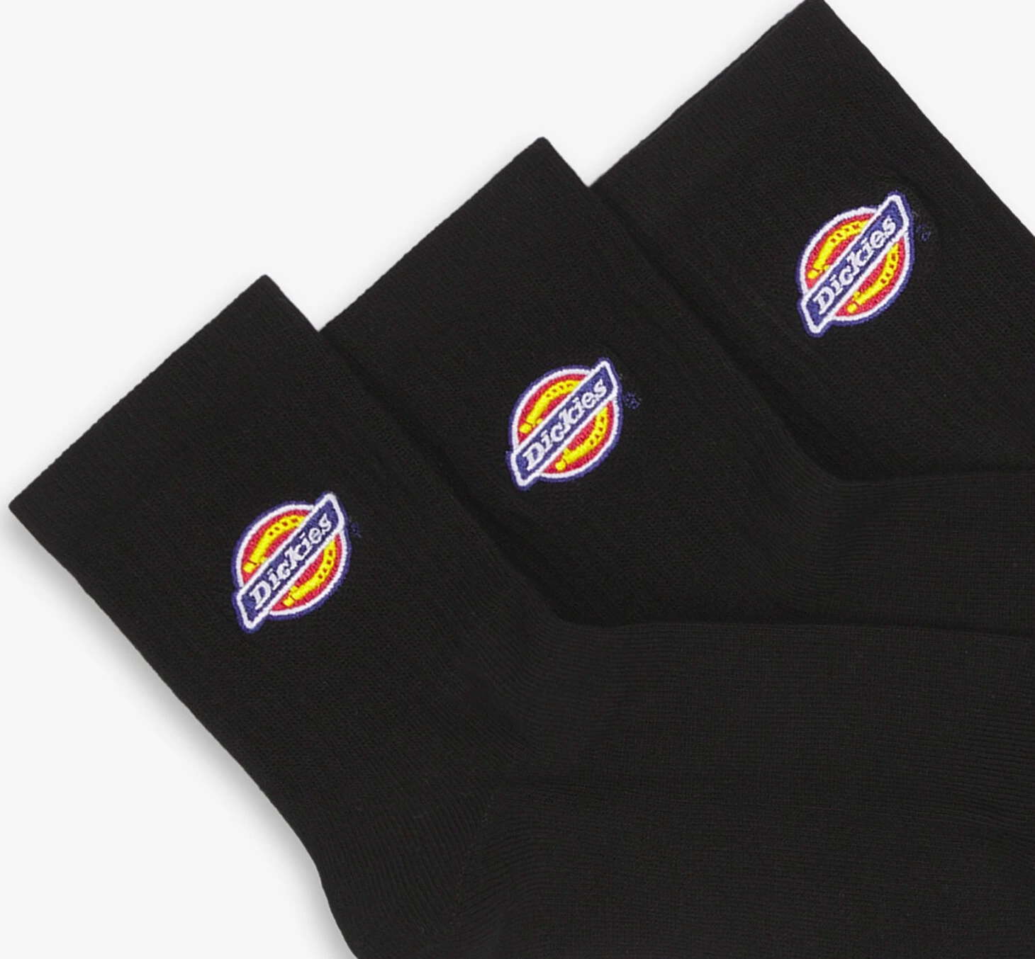 Dickies Valley Grove mid sock, Black, 42-46