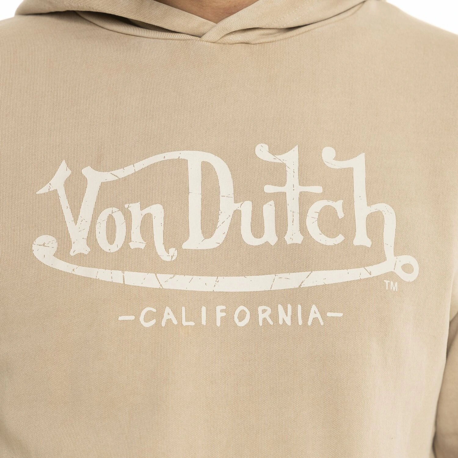 Von Dutch Youth hoodie, Brown, M