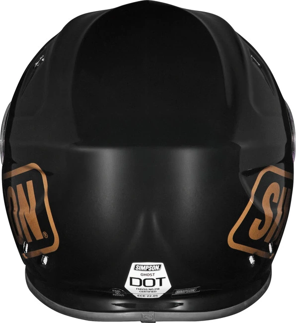 SIMPSON Helmet Venom Logo ST black, S