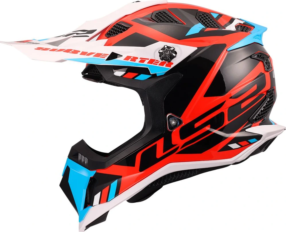 LS2 MX700 SUBVERTER EVO II STOMP Helmet - L, White Blue Red