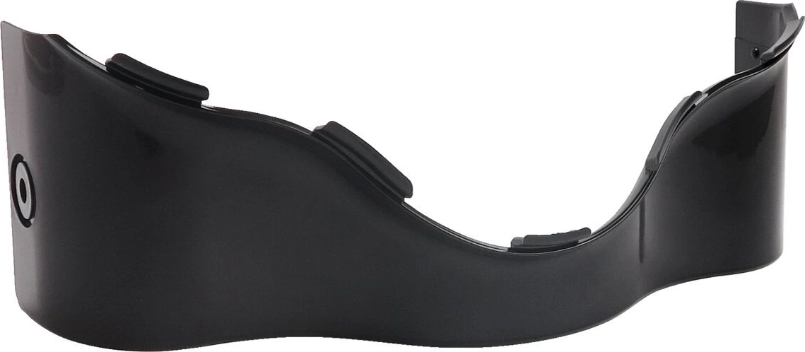 Black — Lower outer batwing fairing trim skirt, Black
