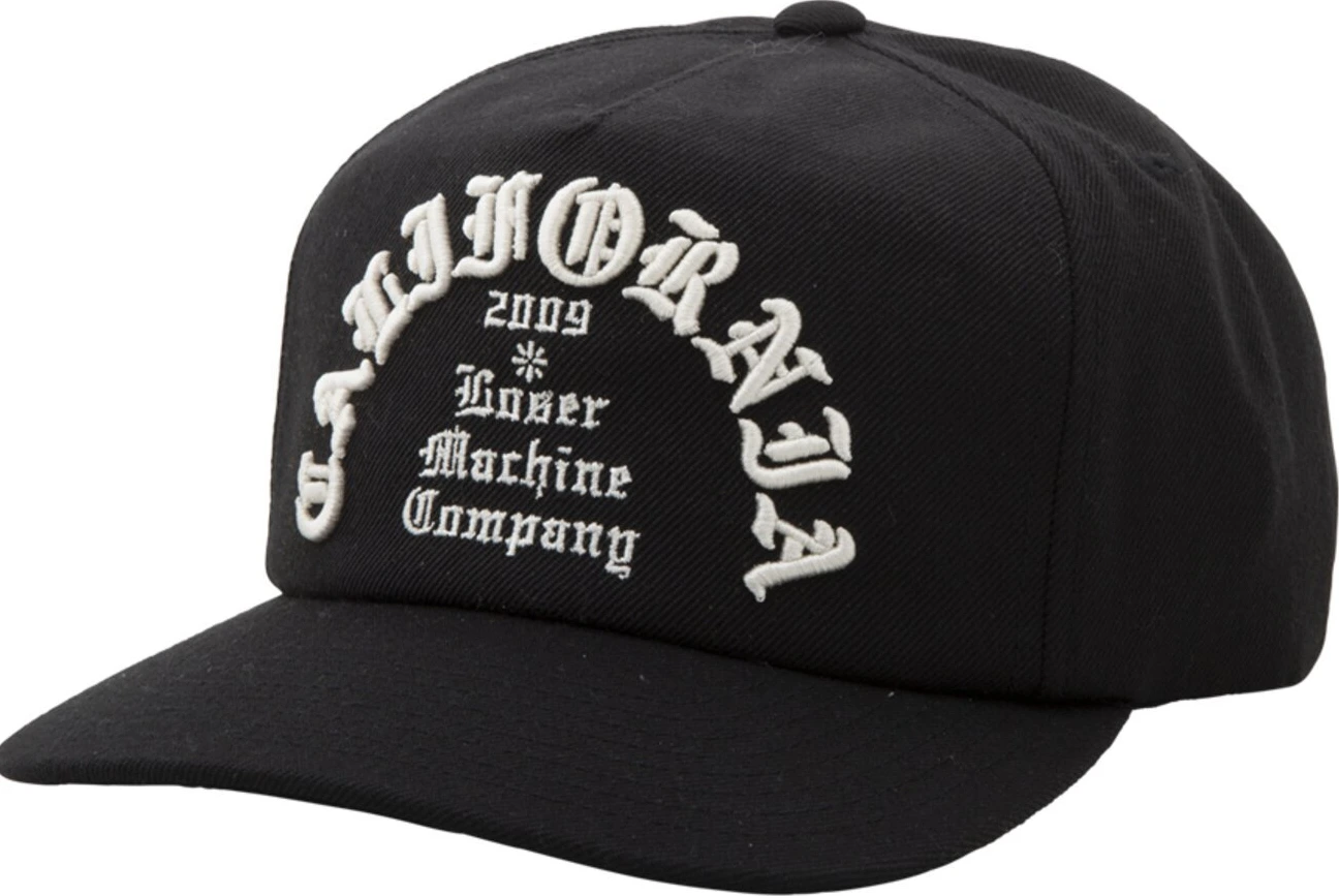 Loser Machine Fanatic Snapback cap, Black