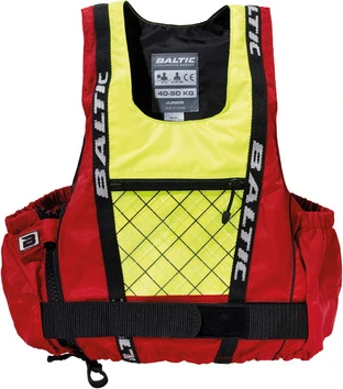 Baltic Dinghy Pro plūdrumo liemenė raudona/UV-geltona L 80-90kg
