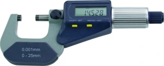 MIB, digital micrometer 0-25mm. ABS function. 0.001 scale