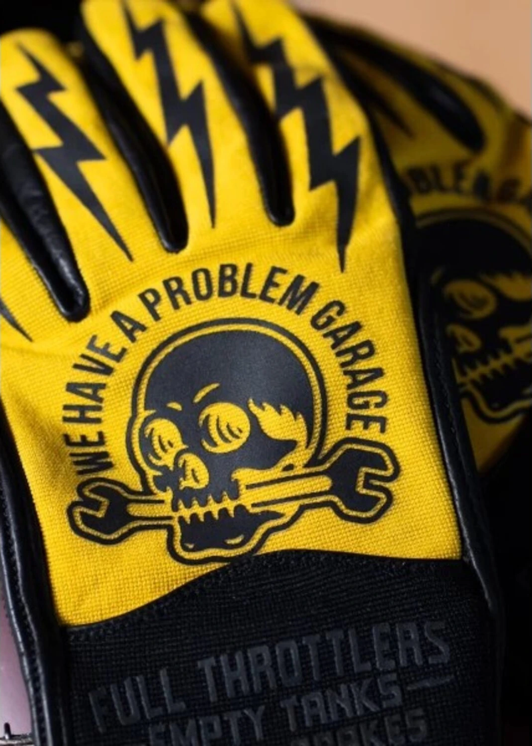 Holy Freedom Tools gloves, Yellow, M