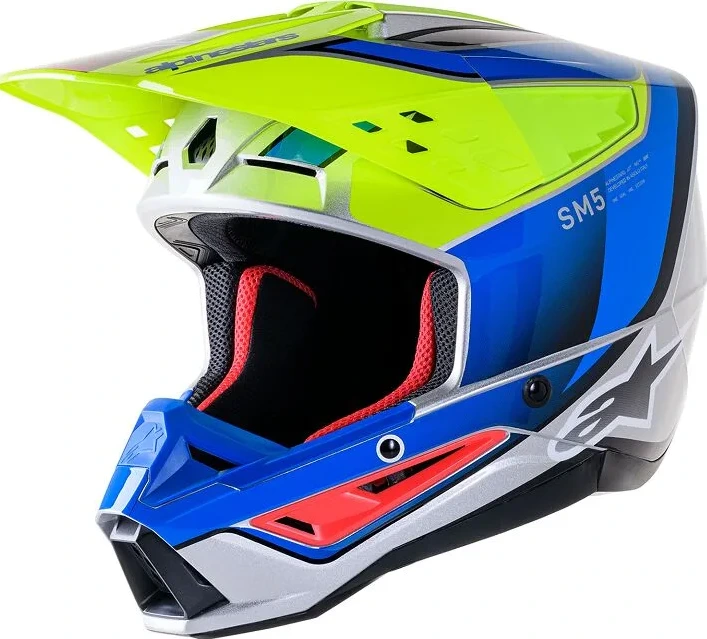 HELMET SM5 SAIL YLW/BL XS