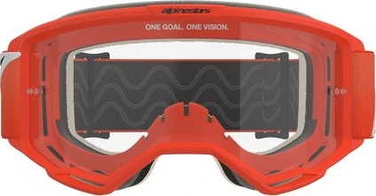 Alpinestars Goggle Vision 5 CORP ORANGE Clear
