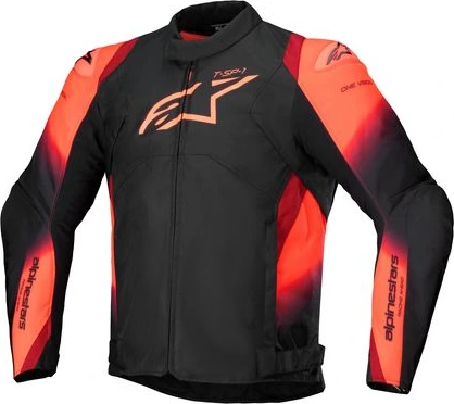Alpinestars Jacket T-SP 1 v2 Waterproof Black/Red Fluo, S