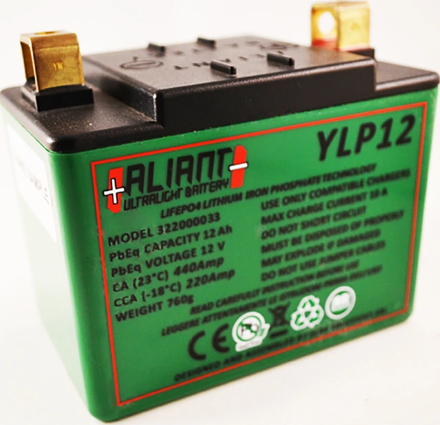 Aliant Ultralight YLP12 ličio baterija