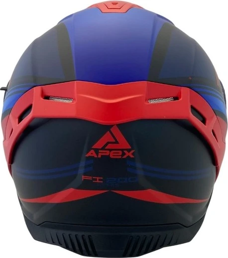 APEX Helmet FI200 Paris blue/red matt XS