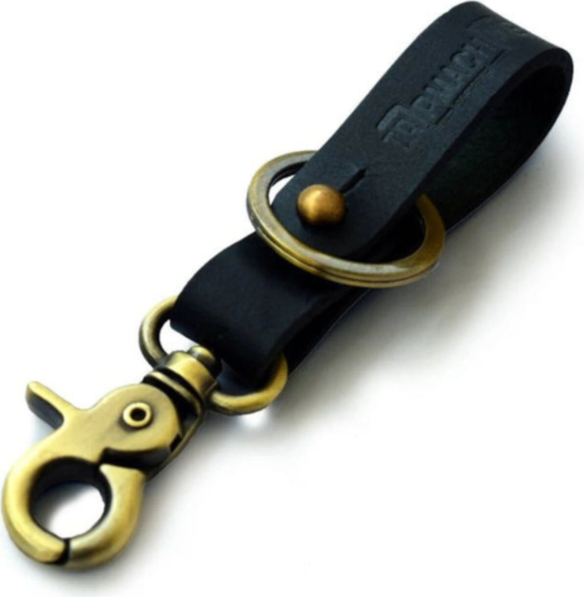 Trip Machine Key Fob black / antique, gold