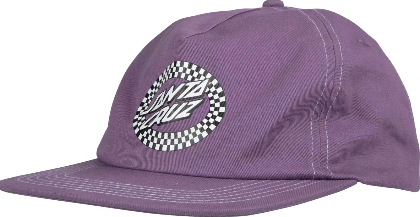 Santa Cruz Collage Oval Dot snapback, purple haze
