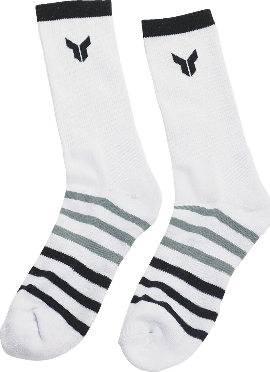SOCKS 3PK WHITE LG/XL