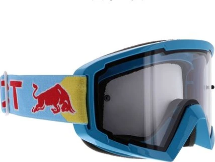 Spect Red Bull Whip MX Goggles Singel lens blue clear