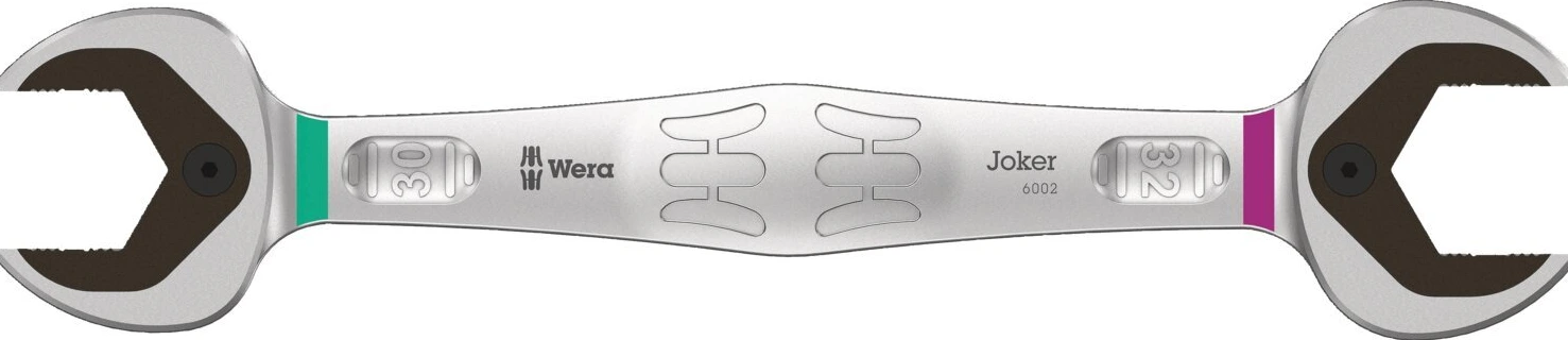 Wera wrench double open end 30/32 Joker, 305 mm