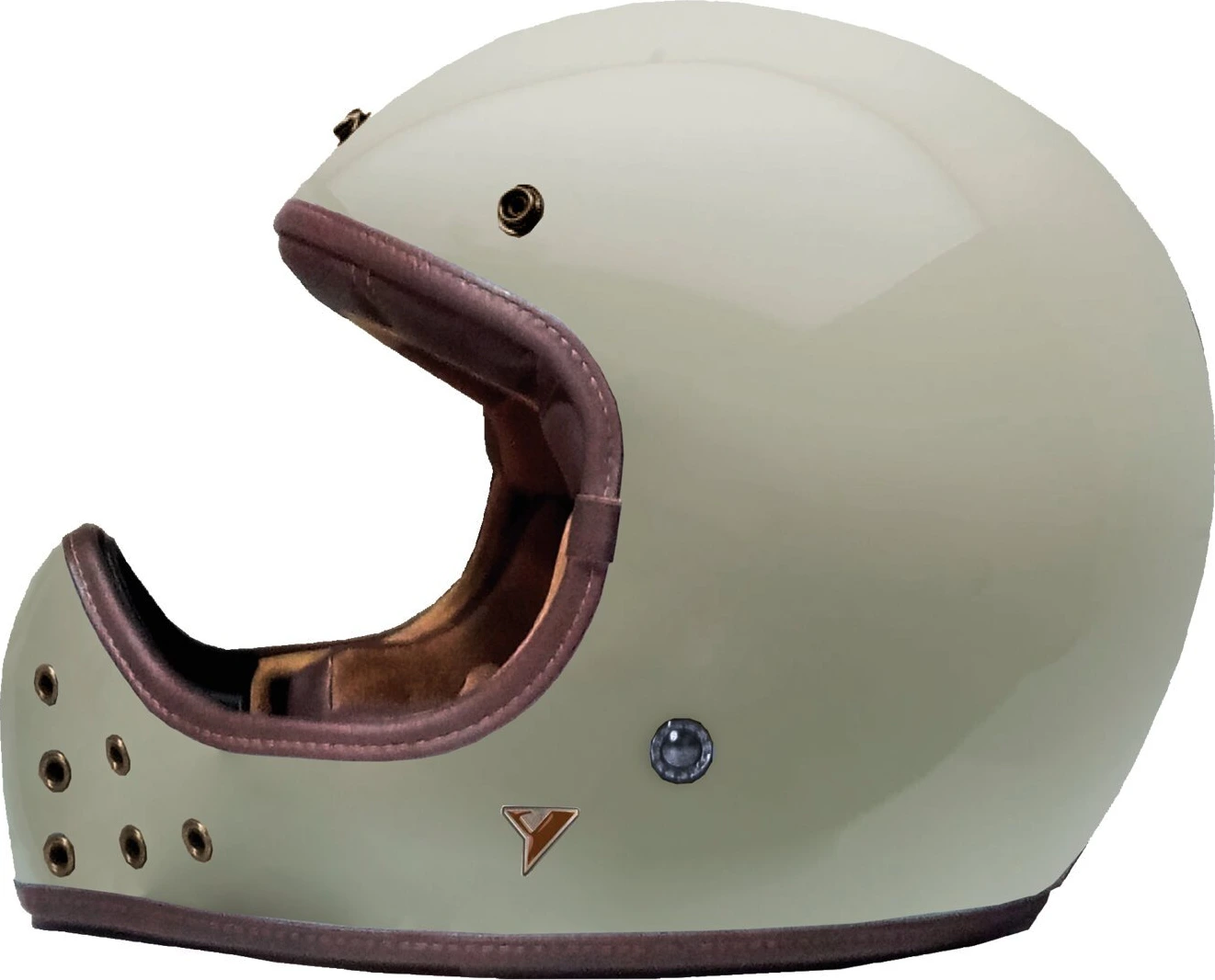 By City The Rock helmet, White, bone White, M, Gloss