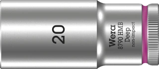 Wera, deep socket size 20mm