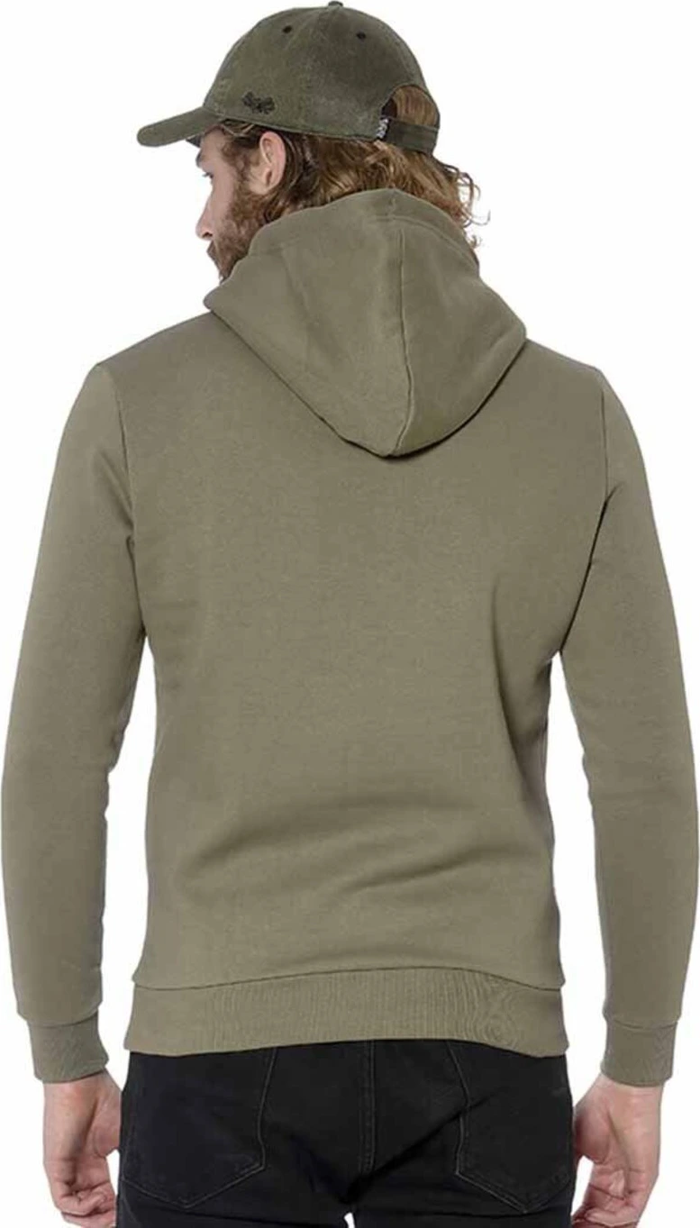 Von Dutch Logo hoodie, army Green, S