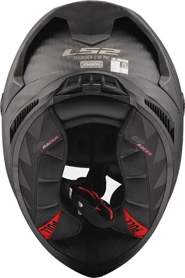 LS2 FF805 THUNDER GP PRO FIM helmet - XL, Matt Black
