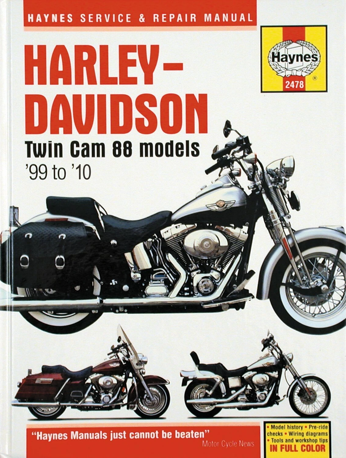 Haynes, service manual. 99-10 Twin Cam