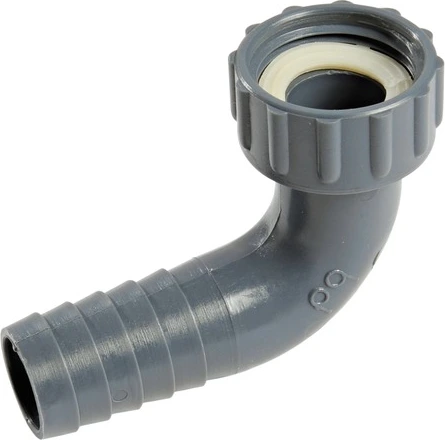 90° vidinio sriegio žarnos adapteris 1/2" x 12mm