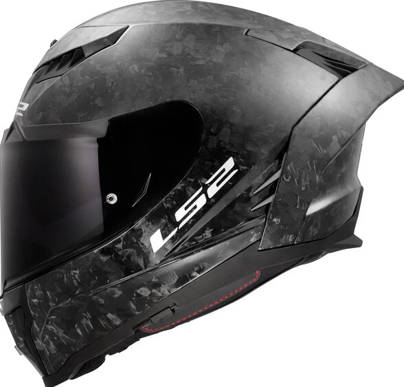 LS2 FF807 DRAGON FORGED Helmet - Gloss Carbon, S