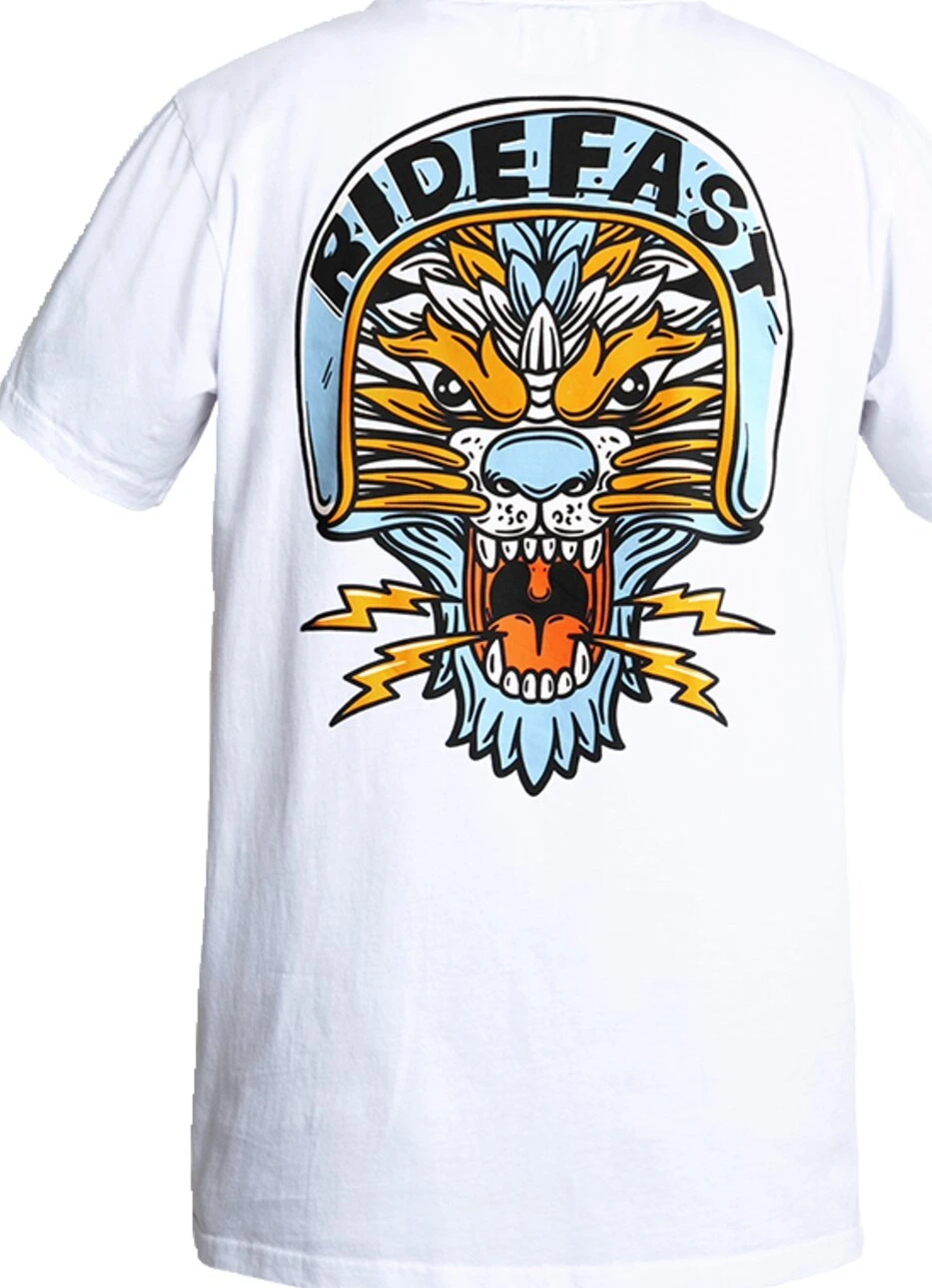 John Doe Lion t-shirt white, 3XL
