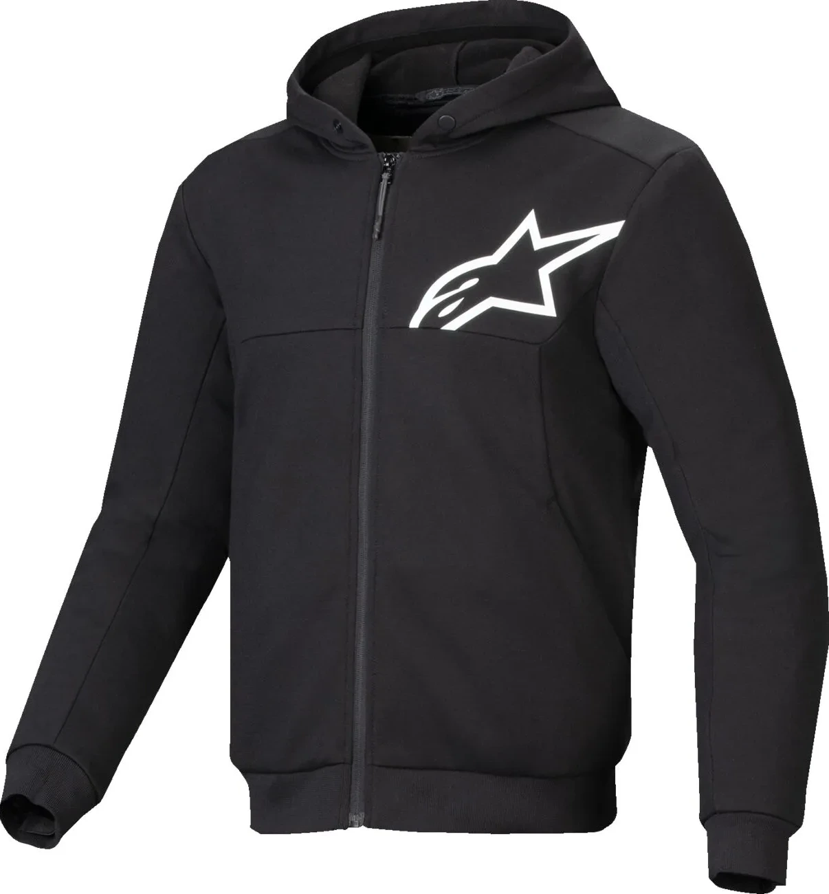 JACKET/HOODIE CHROME V2 BLK/WHT S