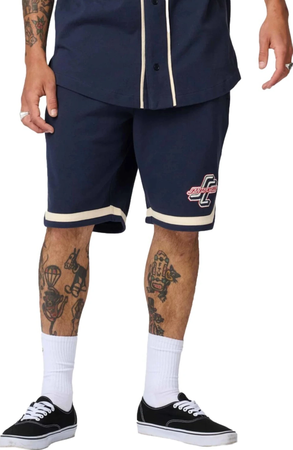 Santa Cruz Outer OGSC Baseball shorts, Navy, S