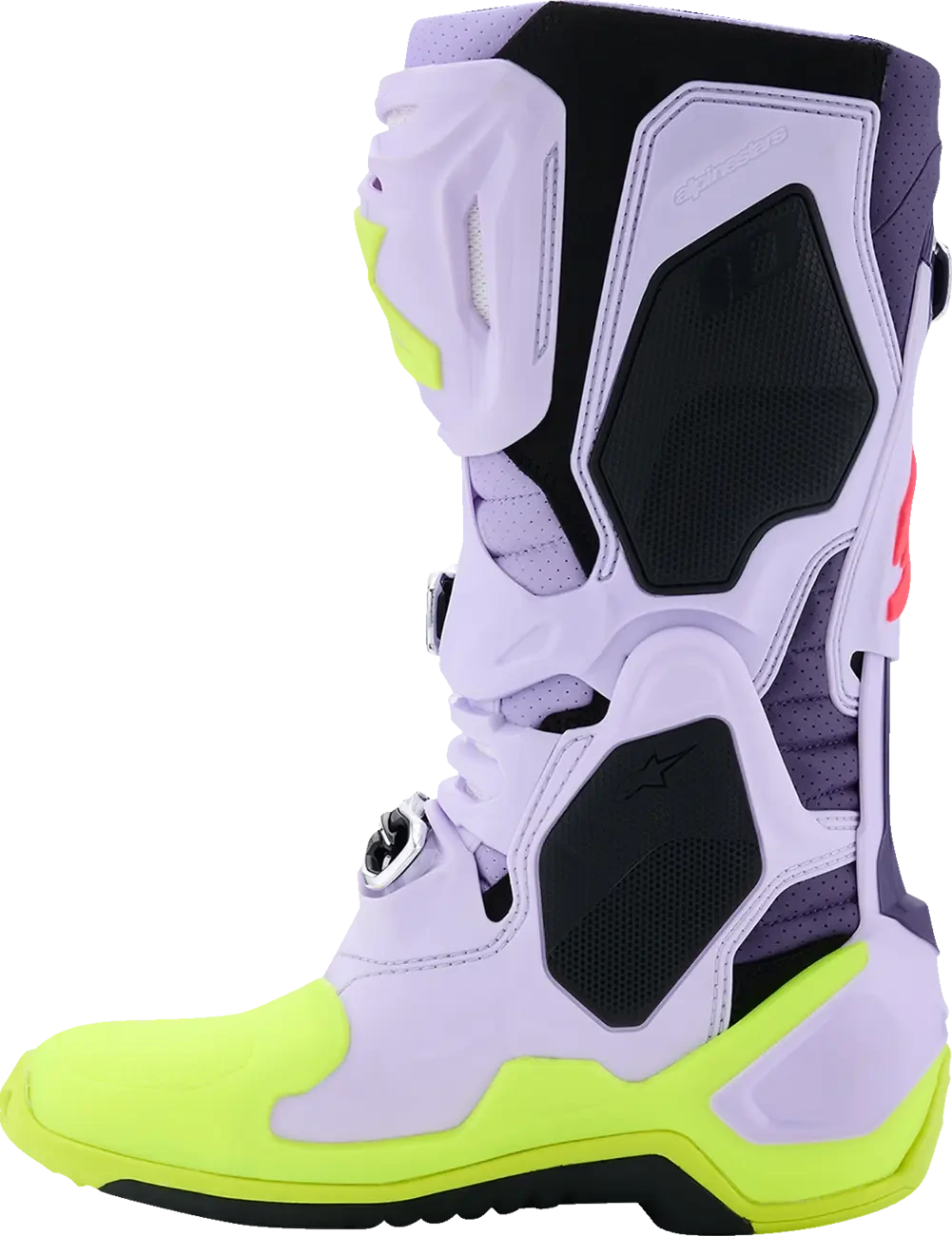 BOOT TECH 10 S-VENTED PURPLE/YELL/DIVA PNK 7