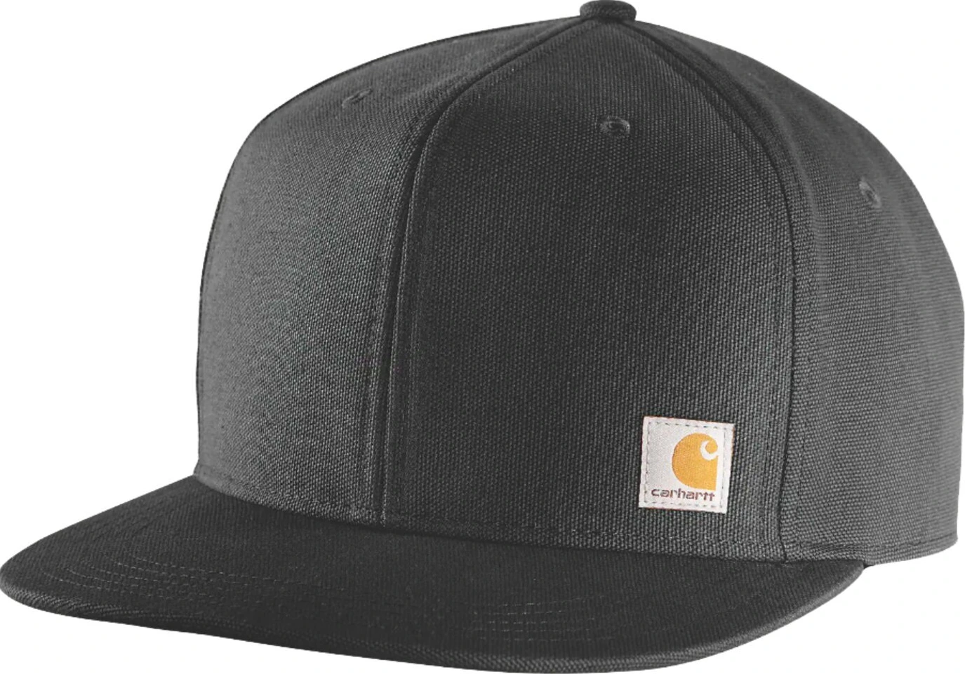 Carhartt Firm Duck Flat Brim cap, Black