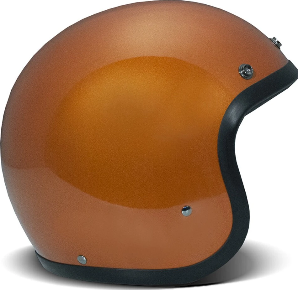 DMD Retro helmet Gloss Rame, Orange, L, Metallic