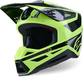 Alpinestars Helmet S-M3 Heat Fluo Yellow/Black, XS