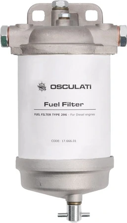 Osculati Diesel filter CAV 796 w/water drain