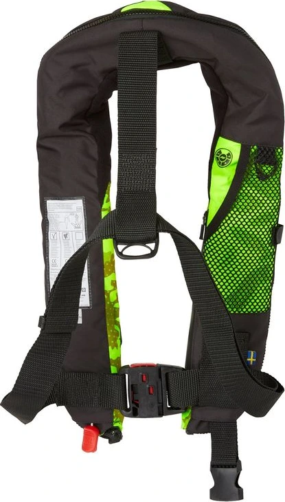 Automatinė pripučiama gelbėjimosi liemenė Baltic Mako UV-geltona 40-150kg