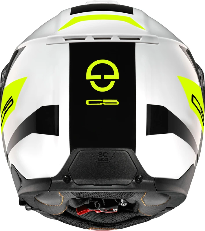 Schuberth Helmet C5 Eclipse Yellow/White, 53 XS