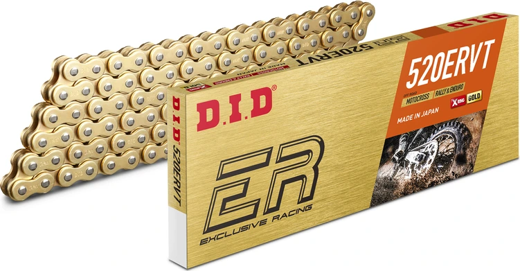 D.I.D 520ERVT G&G ķēde + savienojošais posms (FJ) (aizstāj 520VT)