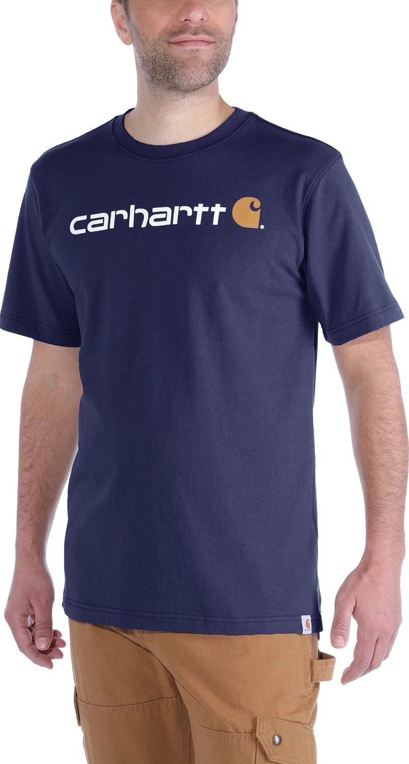 Carhartt Core Logo t-shirt, Navy, L