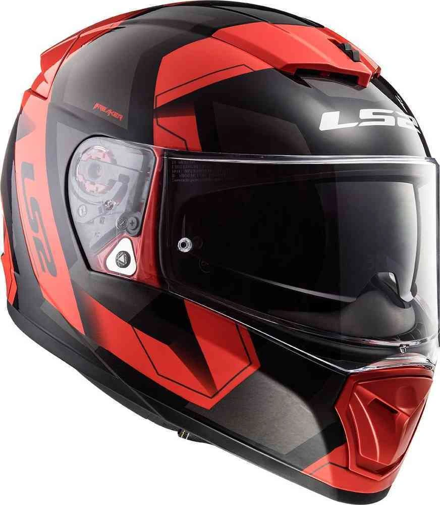 LS2 FF390 BREAKER PHYSICS helmet - 2XL, Black Red