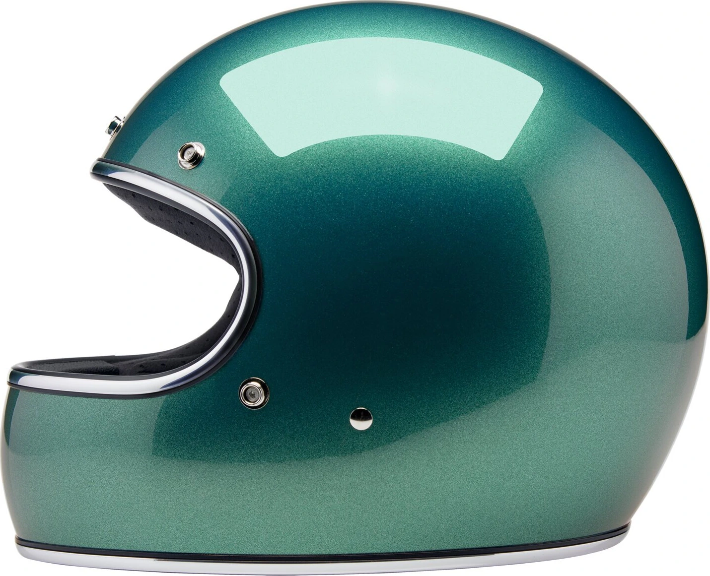 Biltwell Gringo helmet, metallic catalina Green, S, Metallic